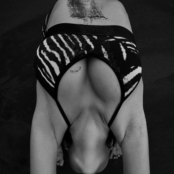 VYAYAMA DUSK PRINT CROP TOP - Picture 3 of 3